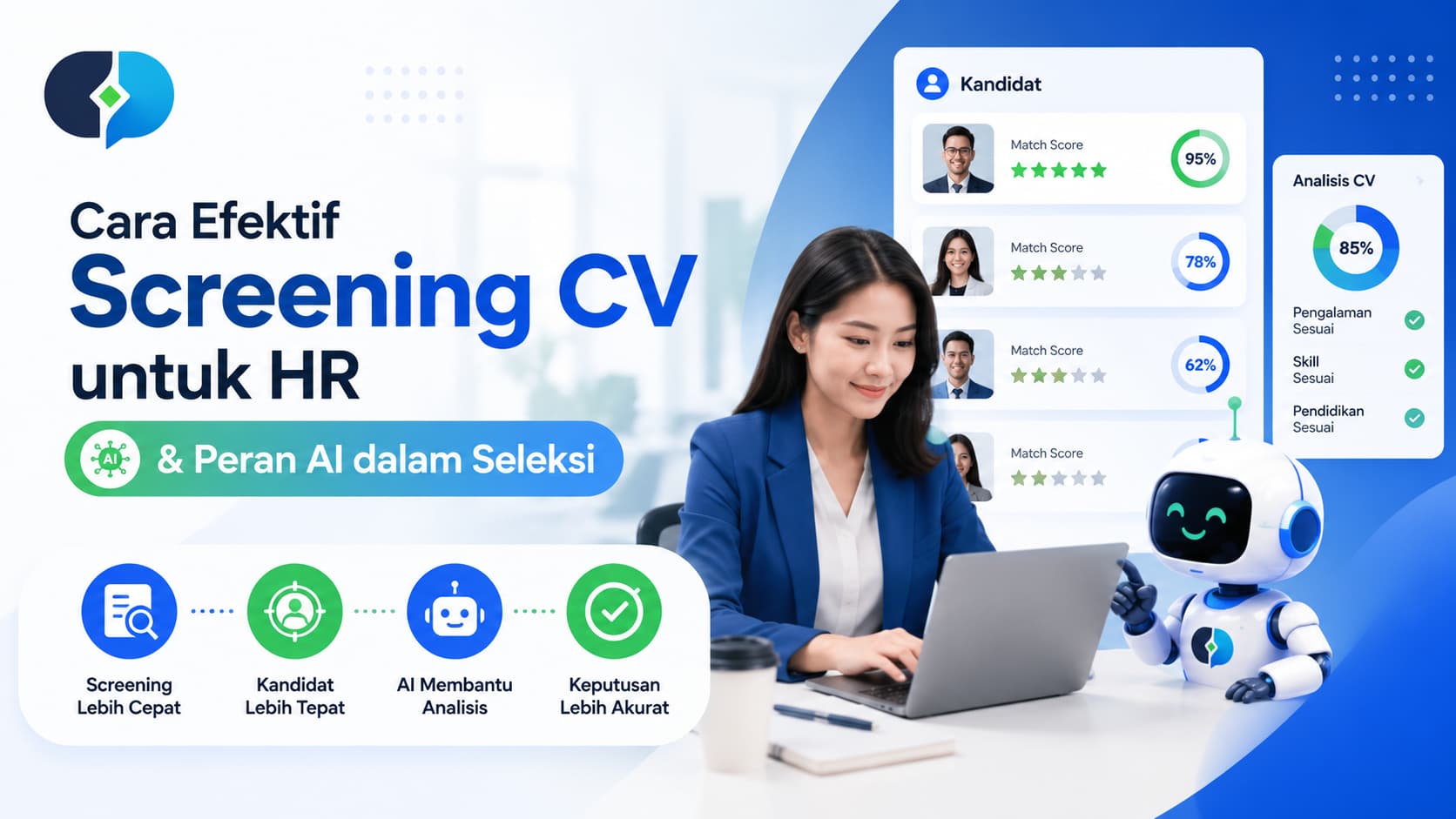 Cara Efektif Screening CV untuk HR & Peran AI dalam Seleksi