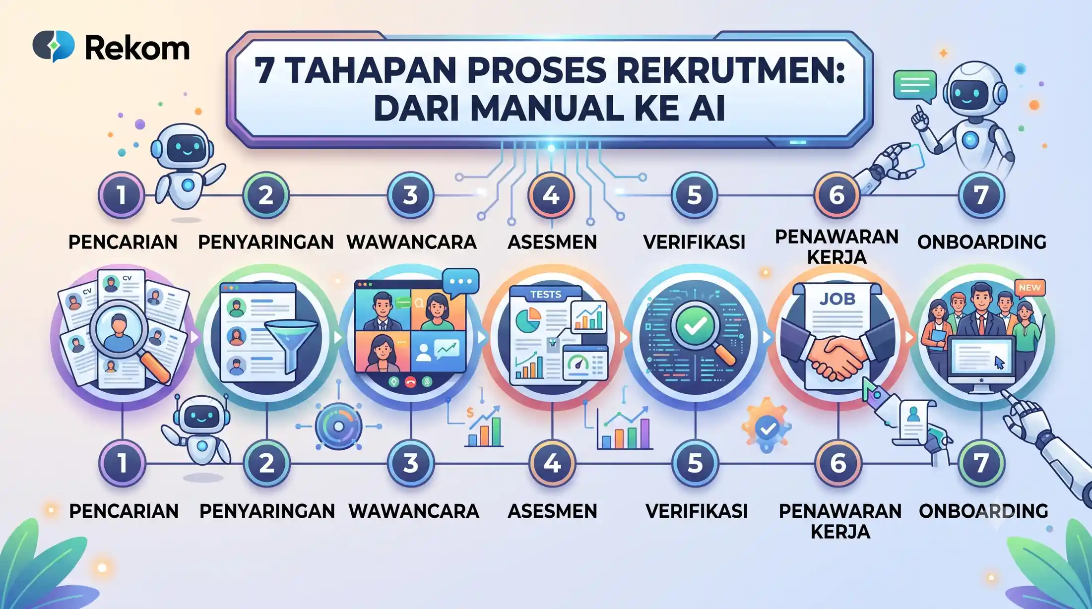 7 Tahapan Proses Rekrutmen hingga Peran AI dalam Perekrutan